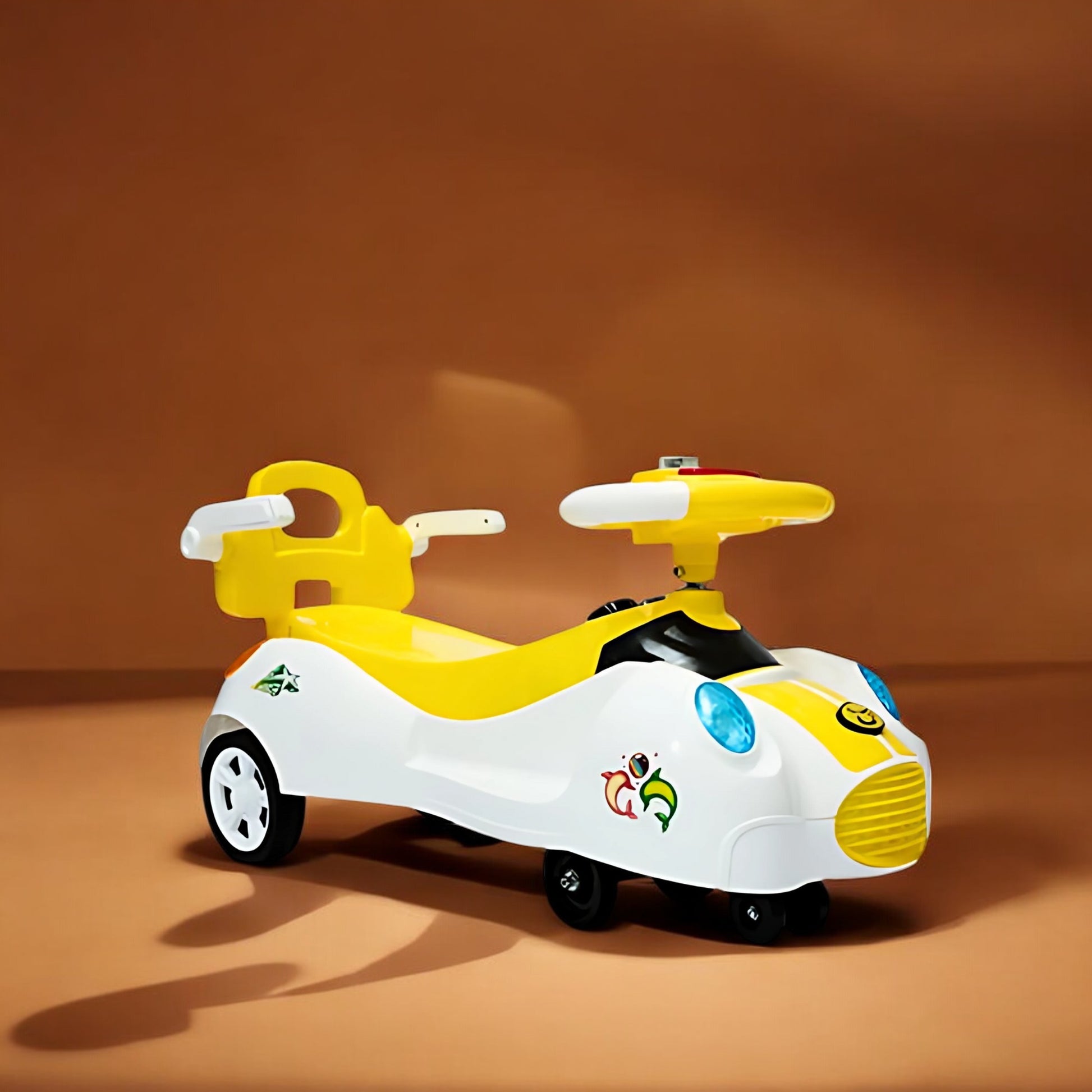 toy car, yellow