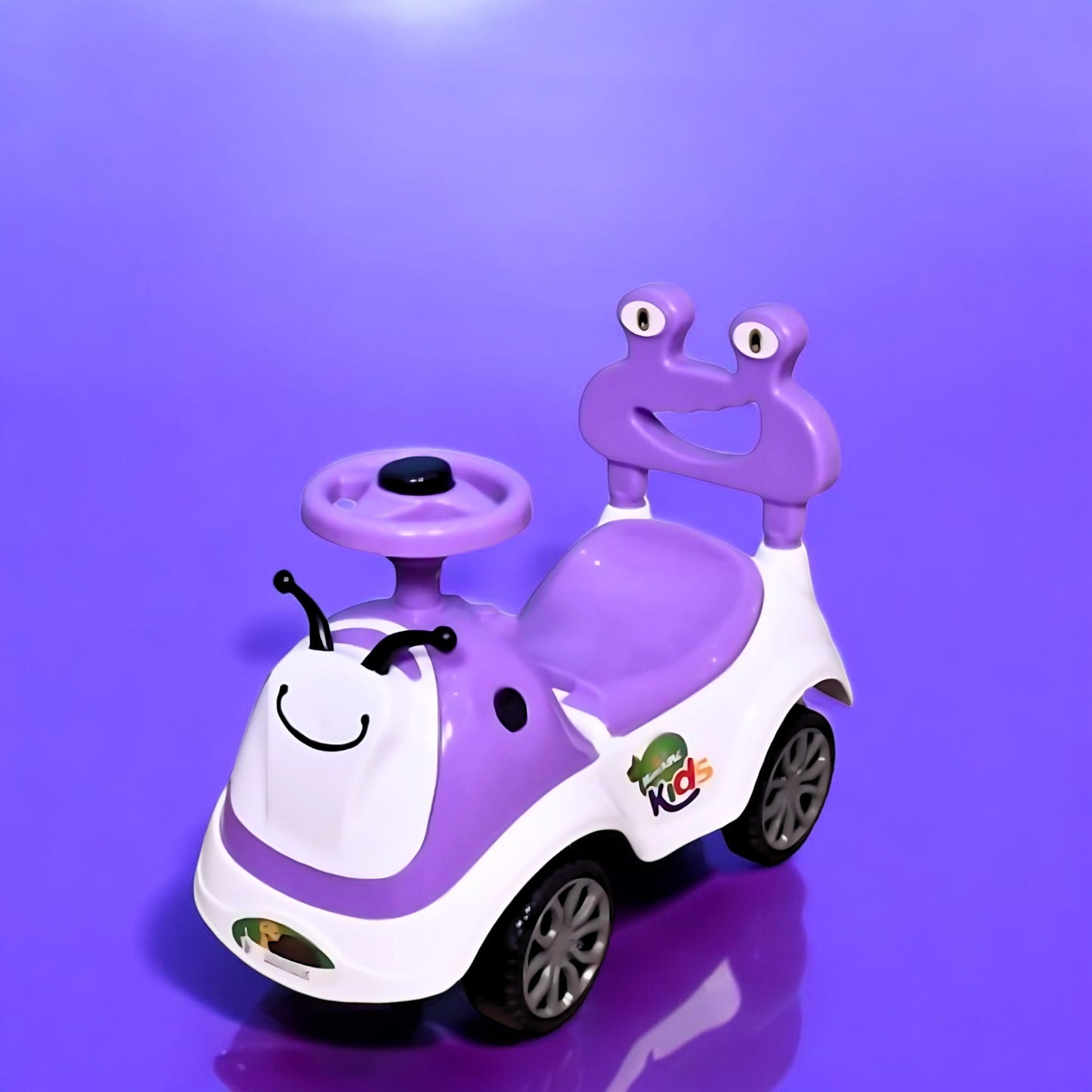 toy car, purple